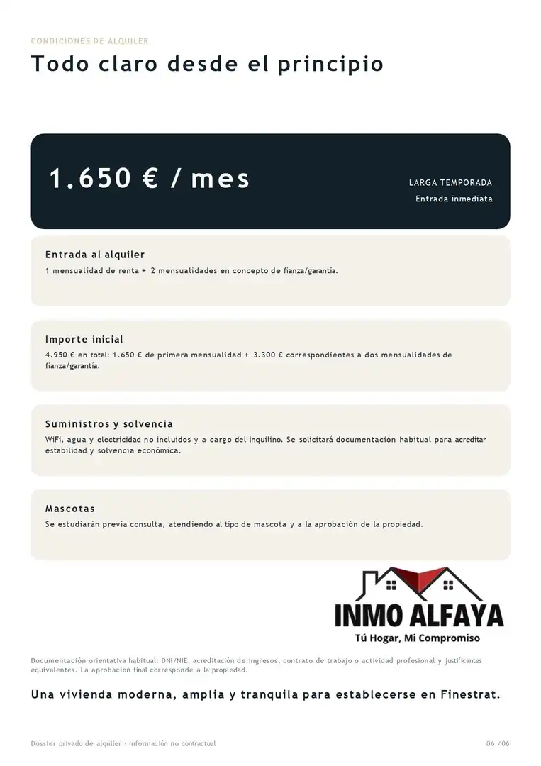 Piso de 85 m² en Finestrat