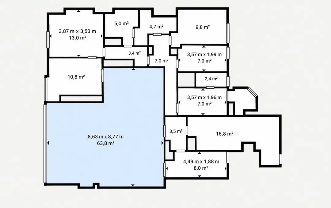 Piso de 230 m² en Madrid