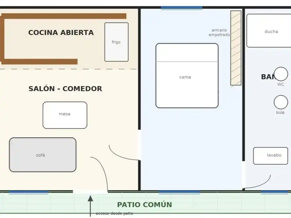 Piso de 40 m² en Sevilla