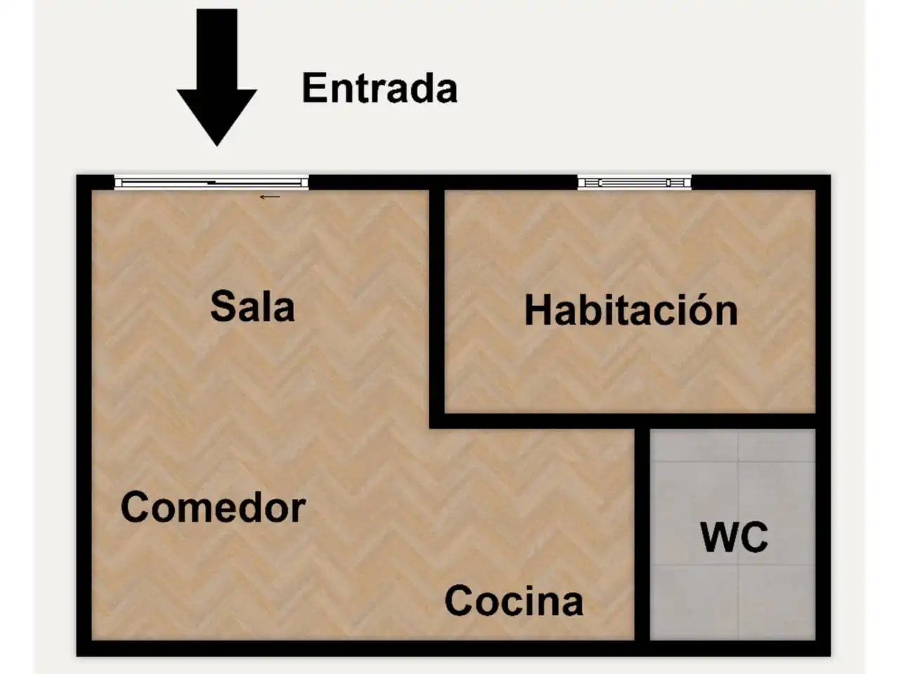 Pis de 35 m² a Barcelona