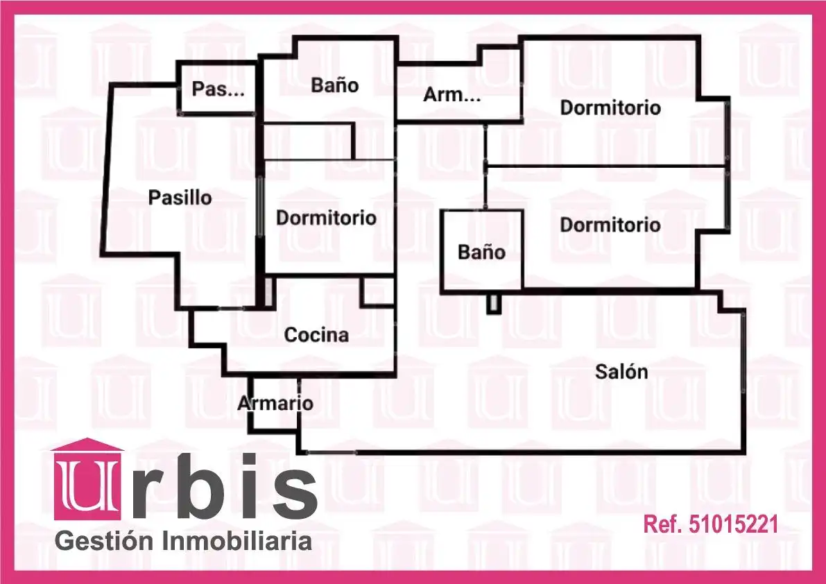 Piso de 121 m² en Salamanca