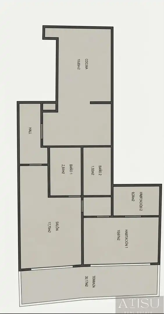 Pis de 107 m² a Madrid