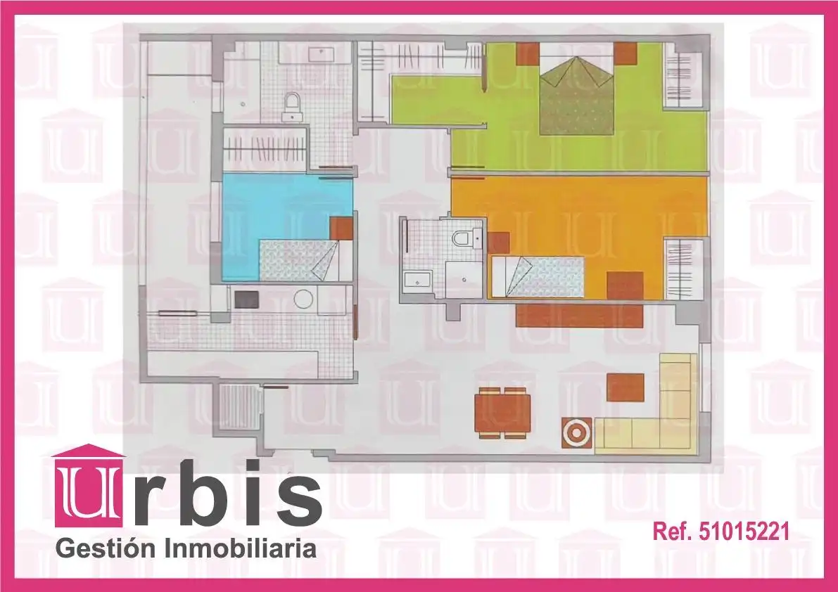 Piso de 121 m² en Salamanca