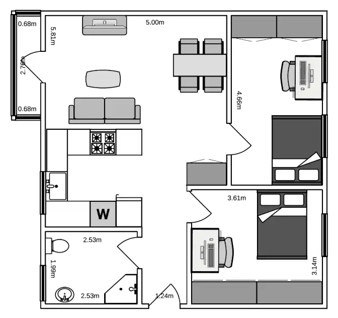 Piso de 73 m² en Valencia