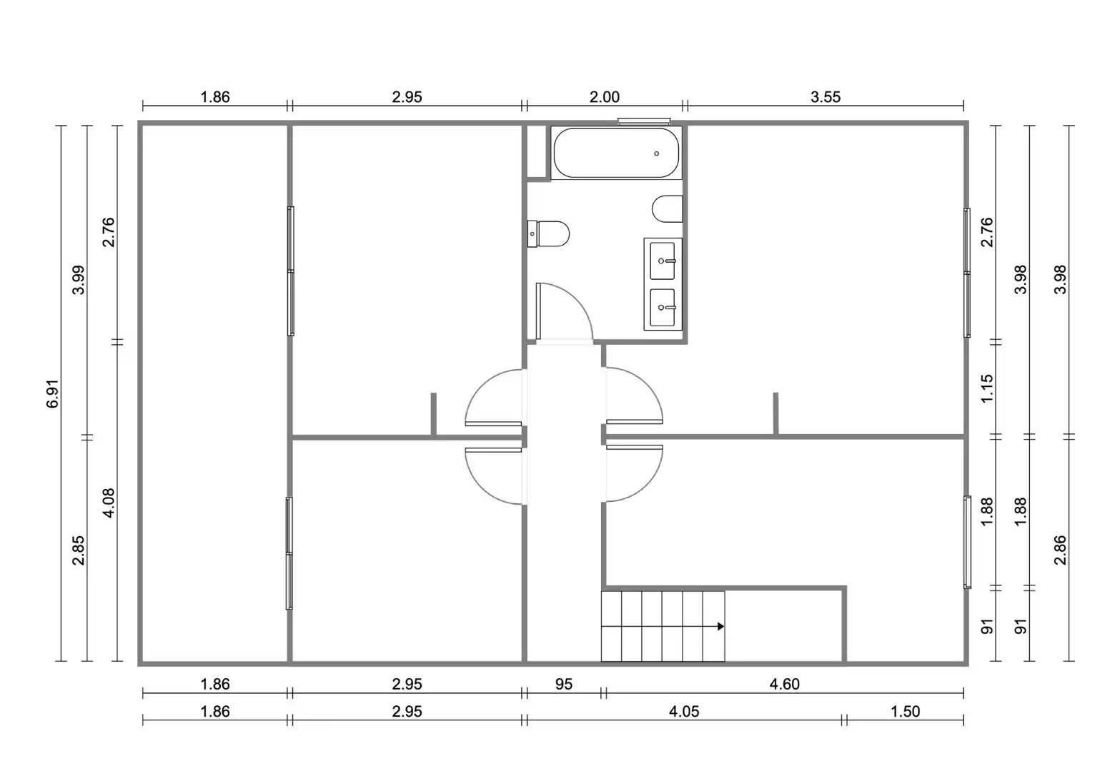 Pis de 221 m² a Girona