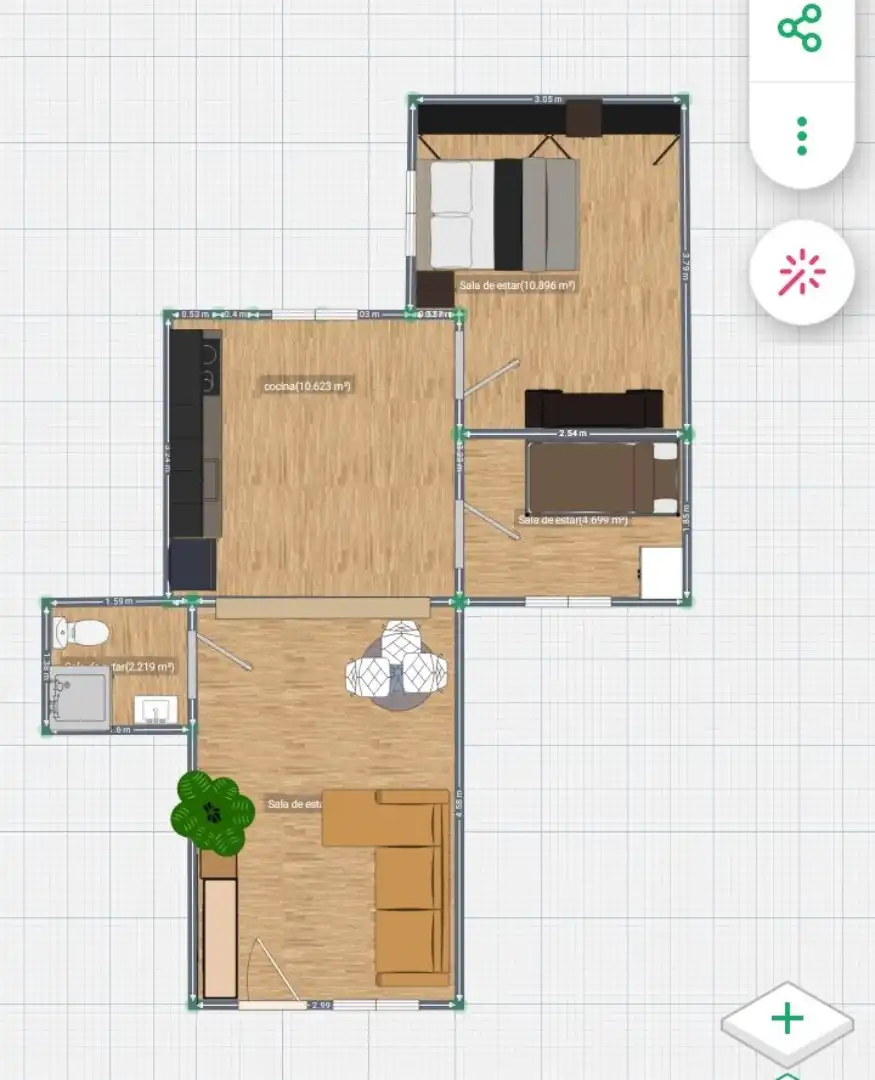 Pis de 60 m² a San Roque