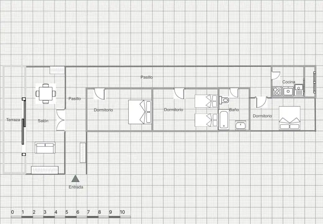 Piso de 91 m² en Miramar