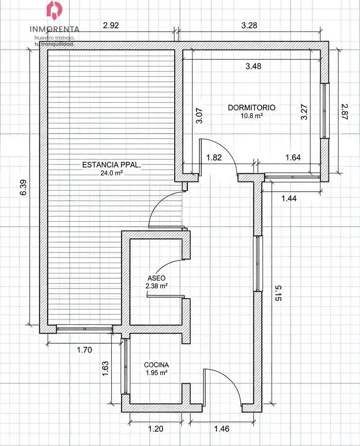 Pis de 46 m² a Madrid