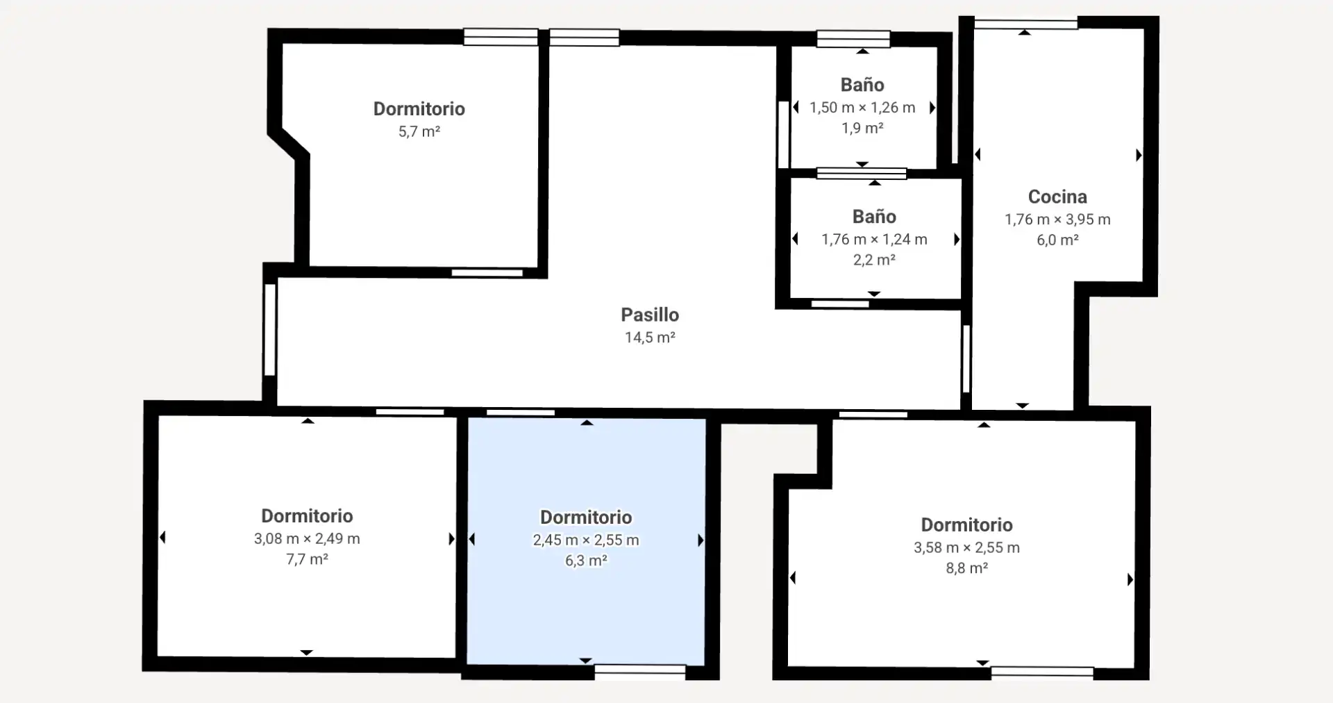 Habitación en alquiler, Málaga
