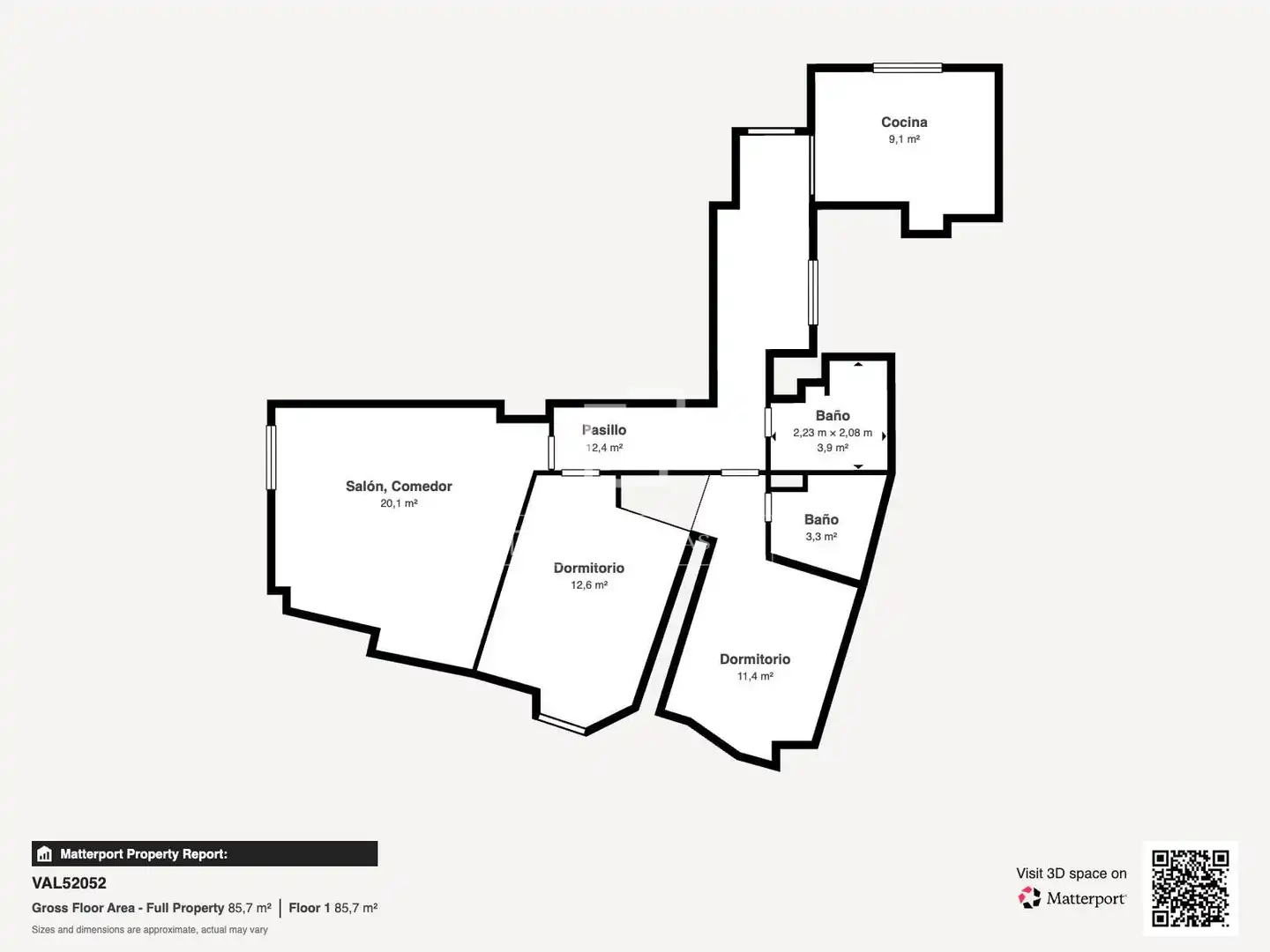 Pis de 100 m² a València