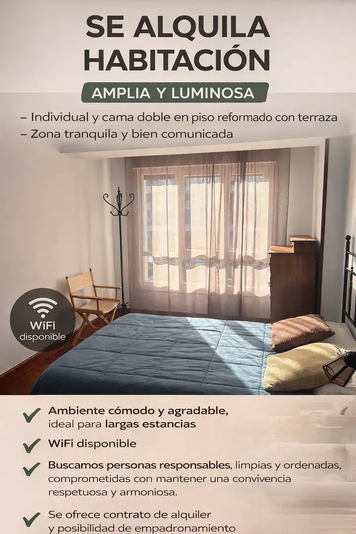 Habitación 80 m², Éibar
