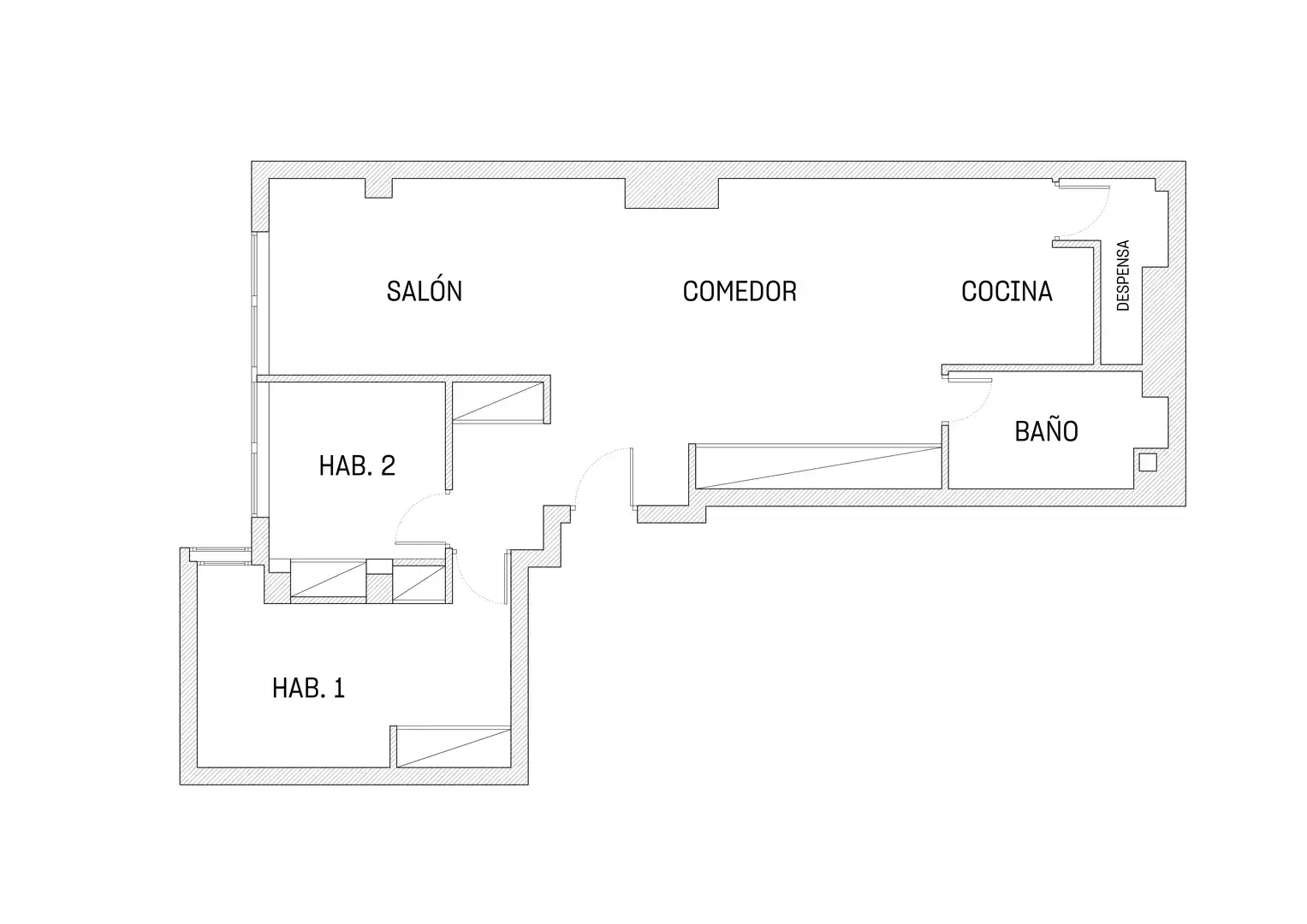 Pis de 83 m² a Madrid