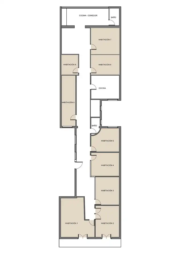 Habitació de lloguer, Barcelona