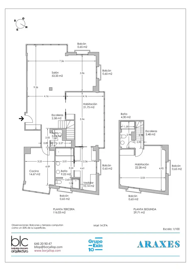 Pis de 145 m² a Sant Sebastià