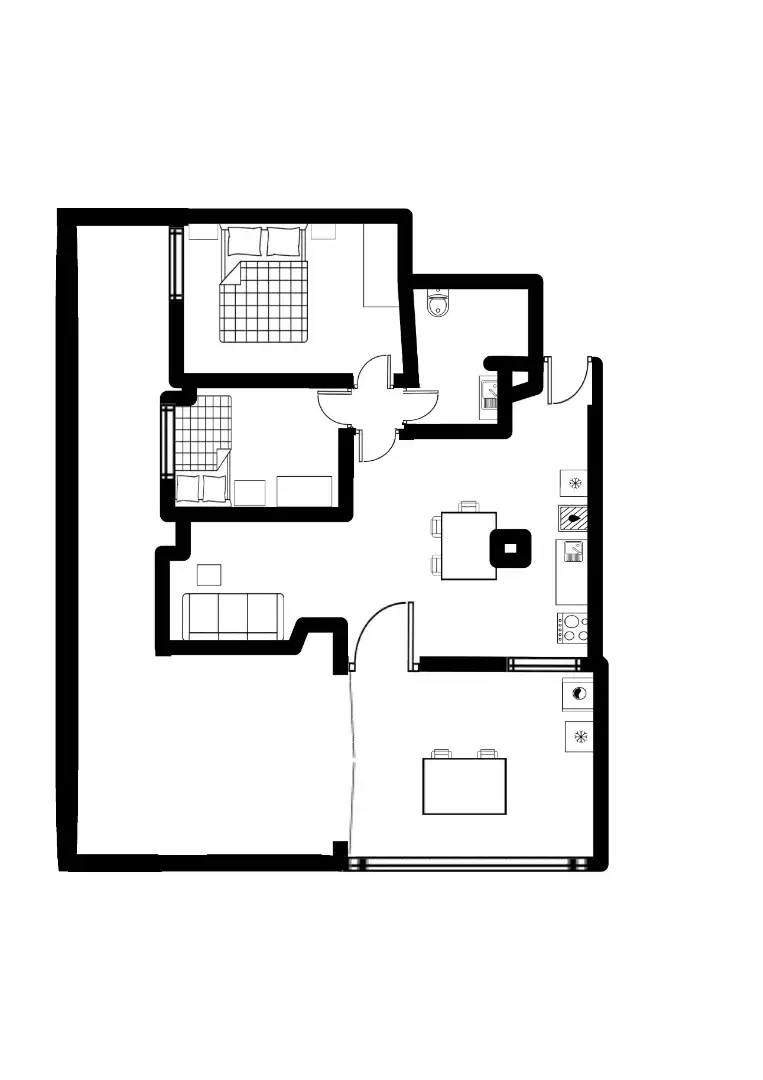 Piso de 57 m² en Salamanca