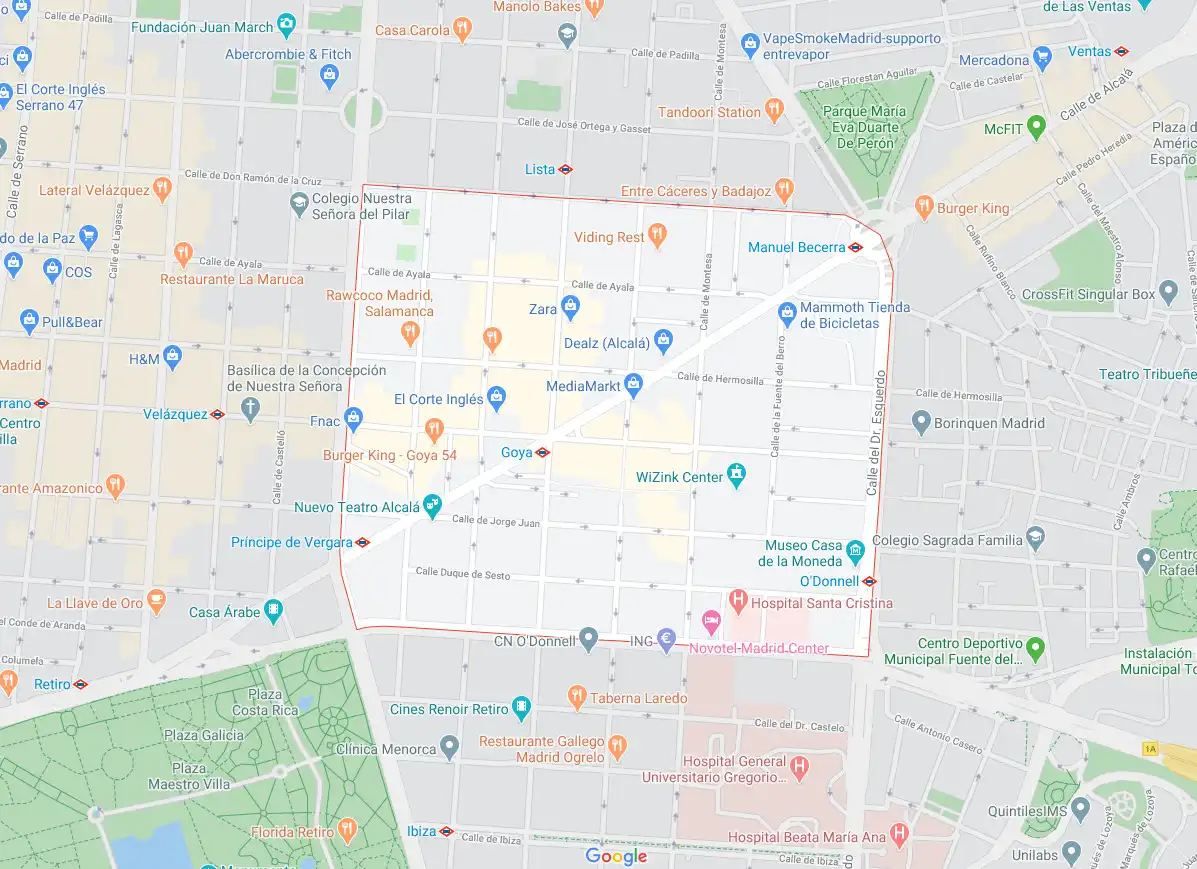 Wohnung 95 m² in Madrid