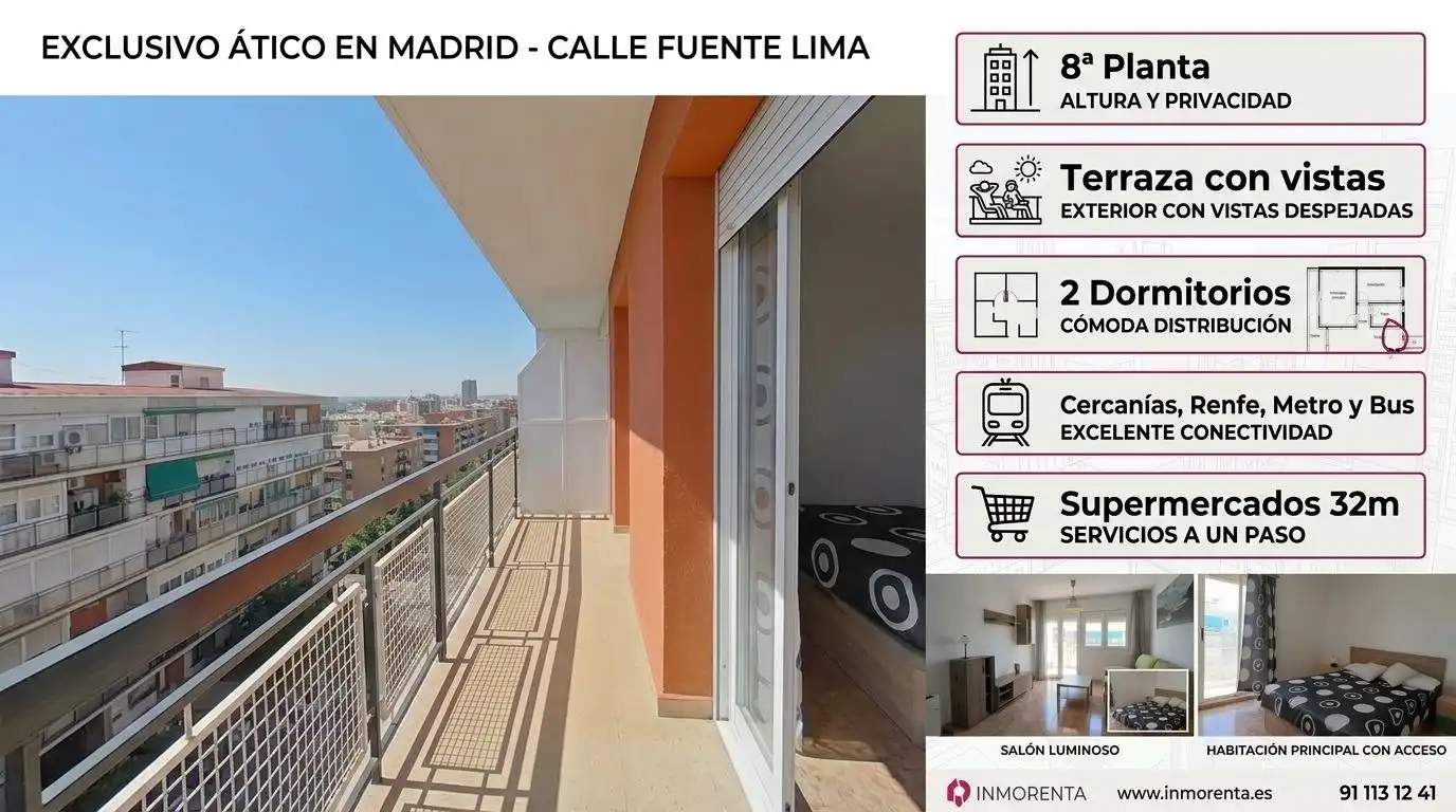 Piso de 61 m² en Madrid