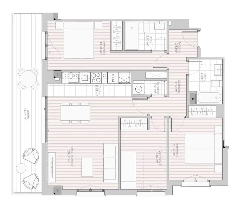 Piso de 115 m² en Marbella