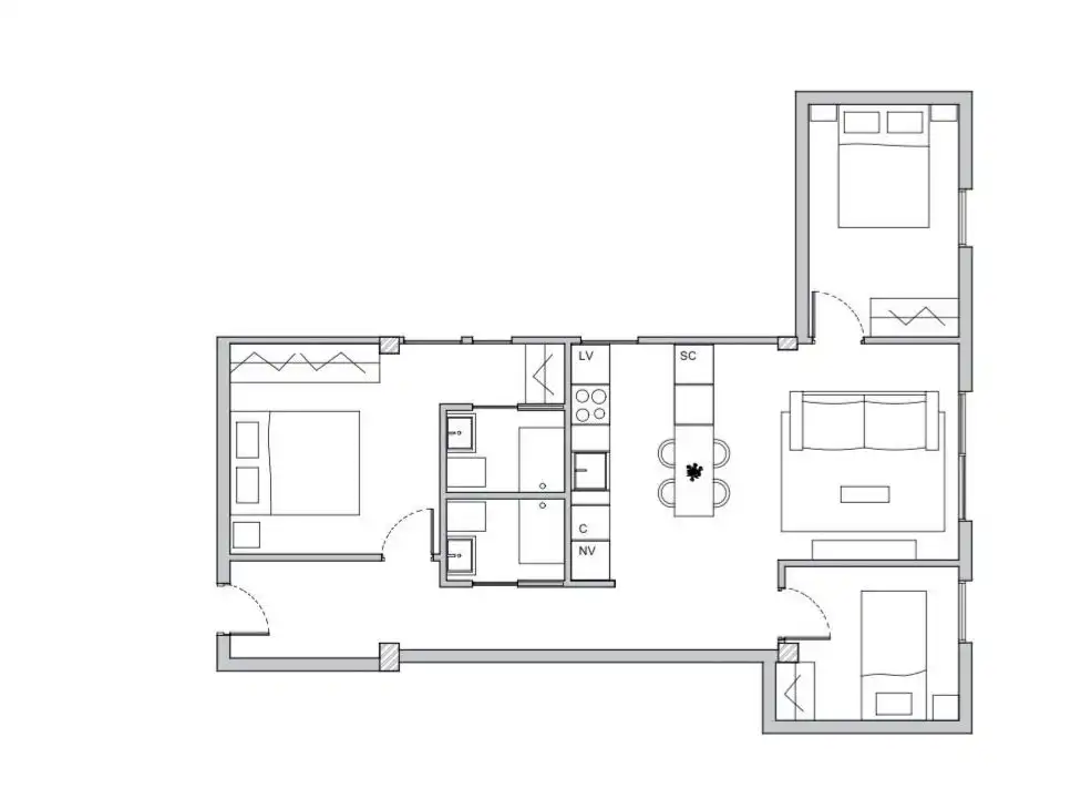 Piso de 76 m² en Valencia