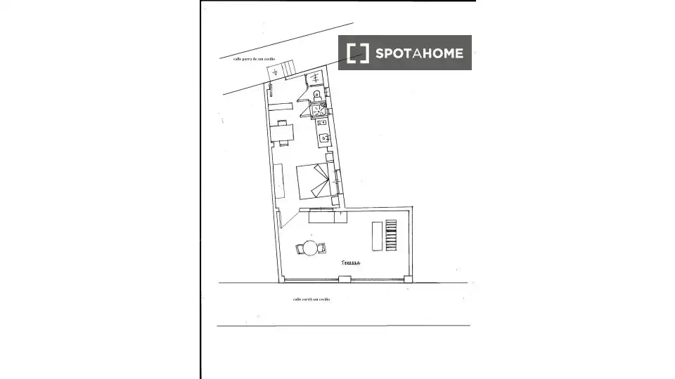 Habitación 25 m², Granada
