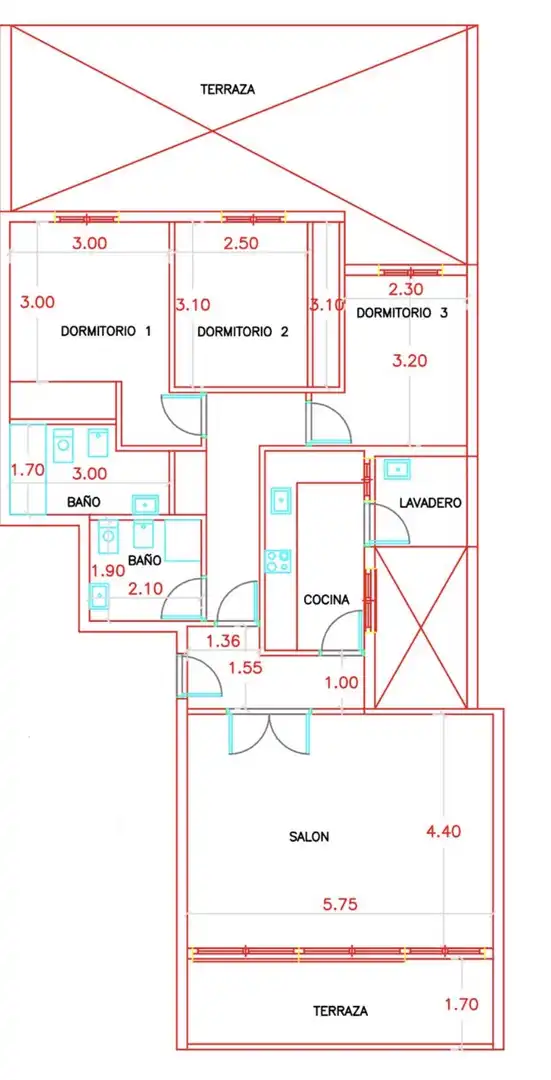 Pis de 120 m² a la Llosa
