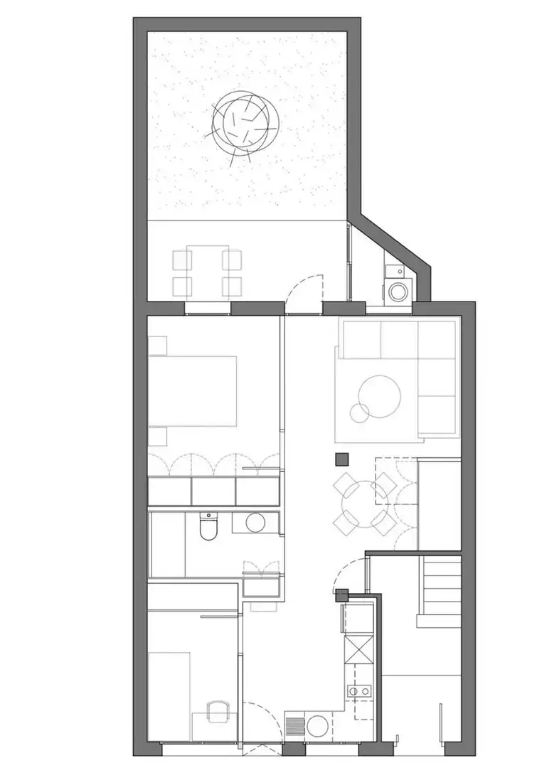 Piso de 94 m² en La Coruña