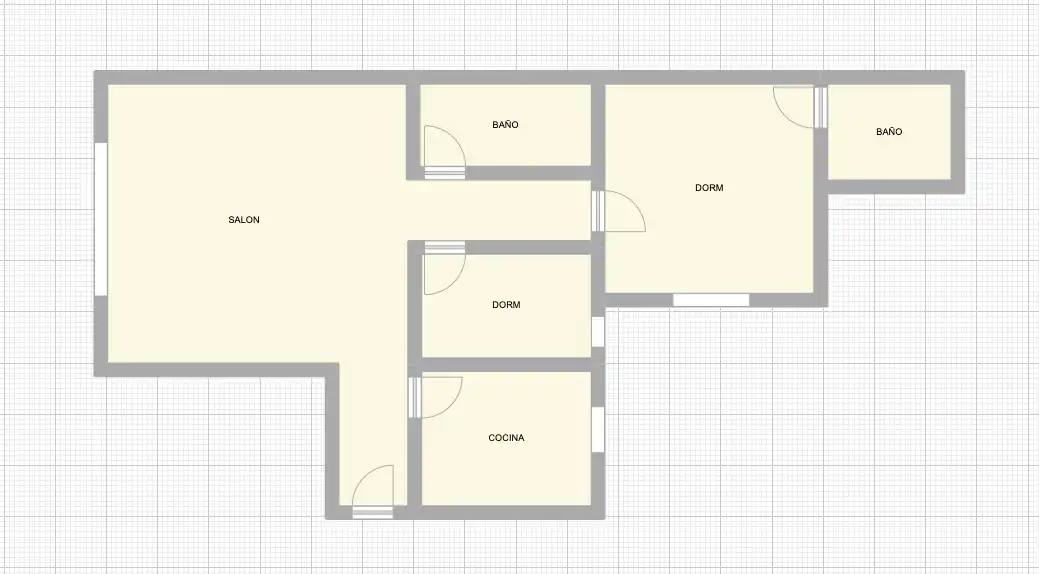 Piso de 75 m² en La Coruña