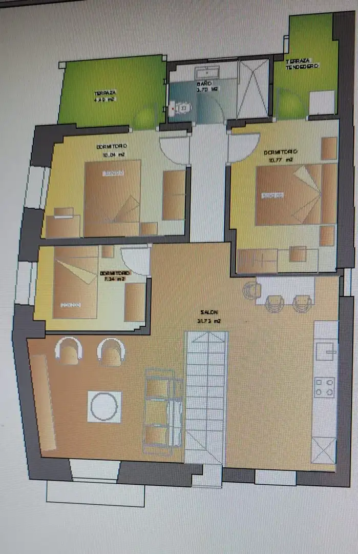 Piso de 80 m² en Granada