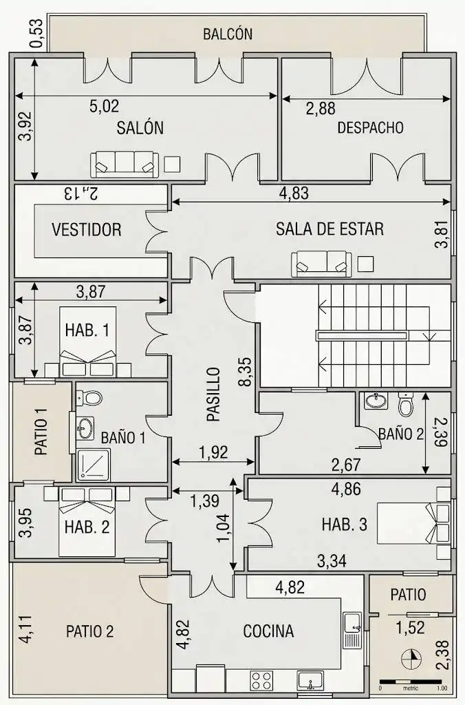 Piso de 210 m² en Las Palmas de Gran Canaria