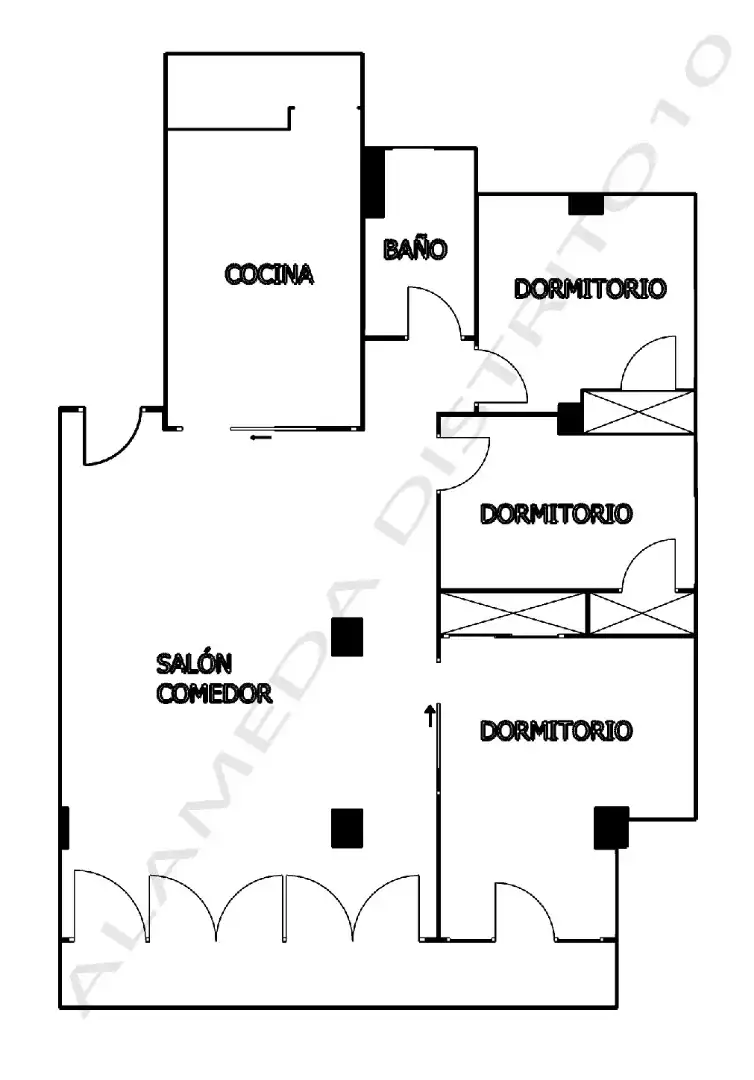 Piso de 83 m² en Cullera