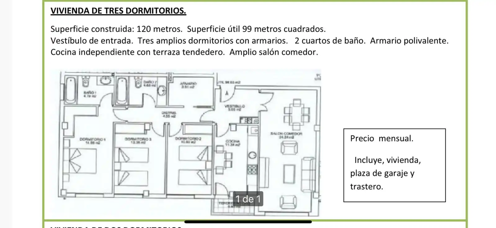 Pis de 115 m² a Arroyo de la Encomienda