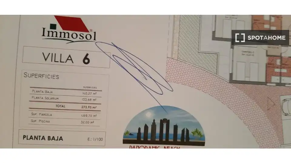 Habitación 315 m², Finestrat