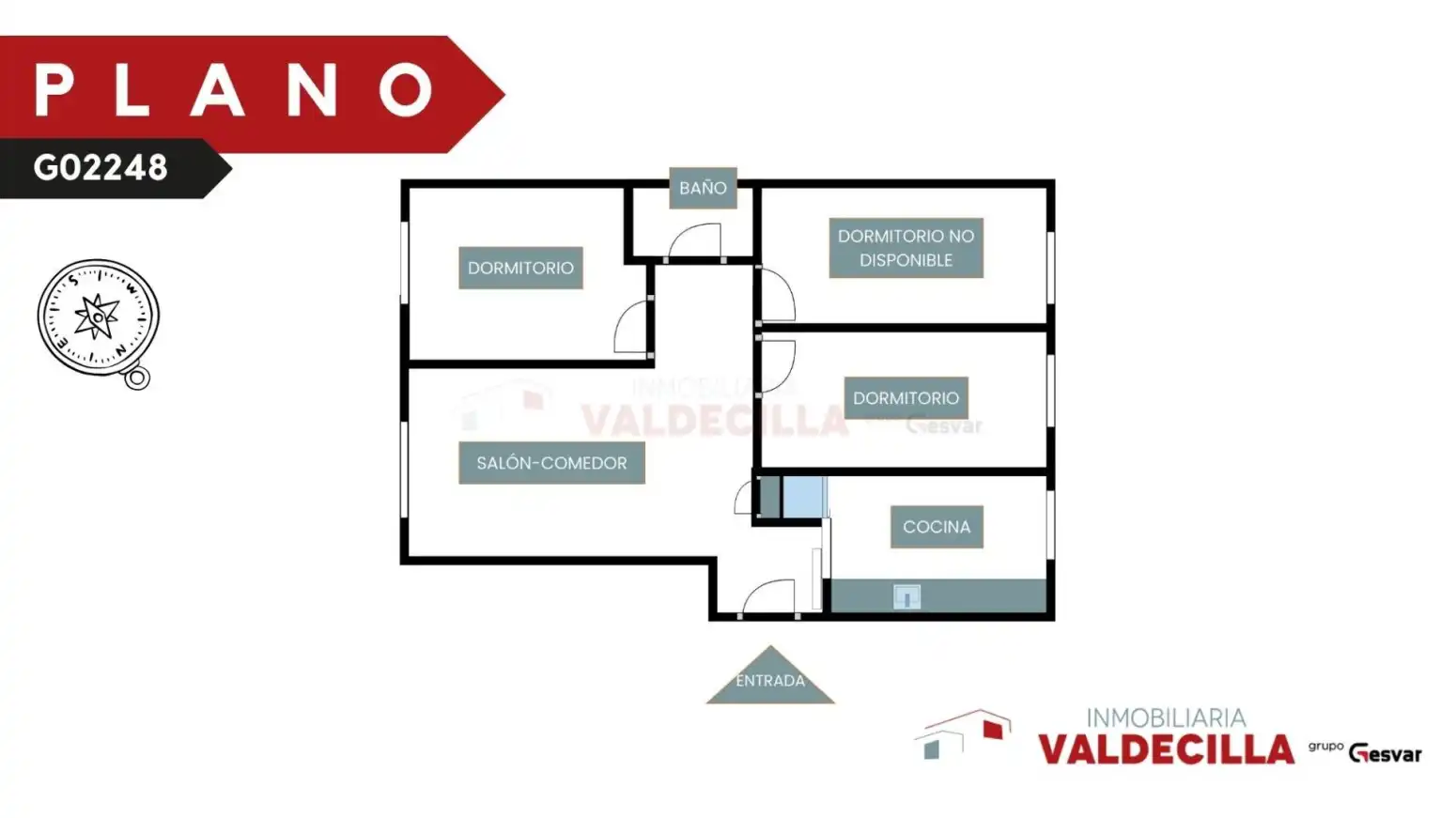 Piso de 73 m² en Santander
