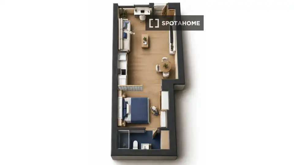 Piso de 40 m² en Madrid
