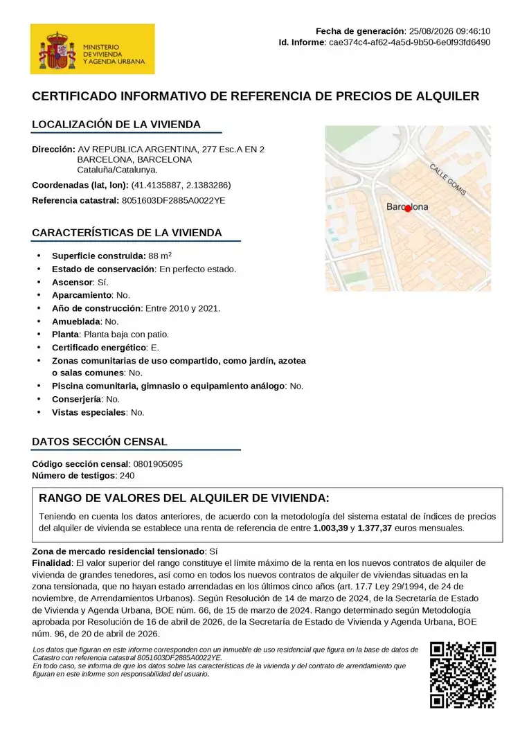Pis de 88 m² a Barcelona
