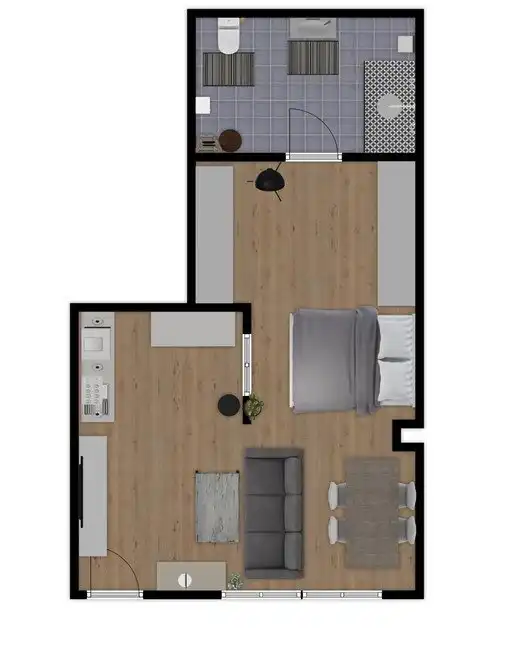 Pis de 55 m² a Màlaga