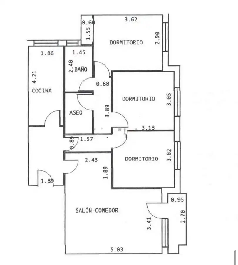Pis de 107 m² a Salamanca