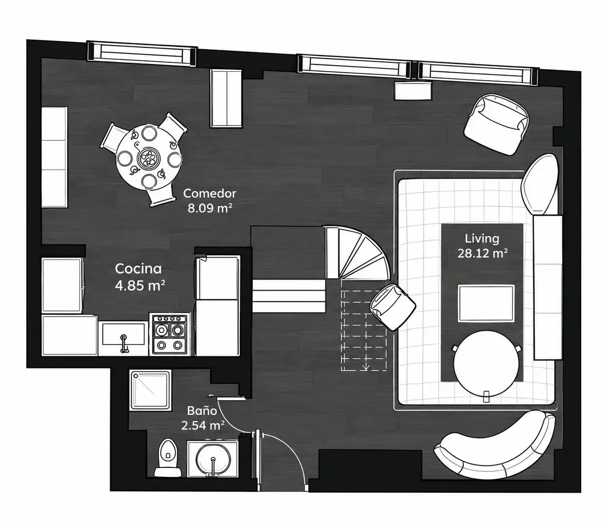 Piso de 113 m² en Pozuelo de Alarcón