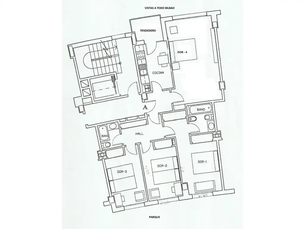 Habitación 15 m², Bilbao
