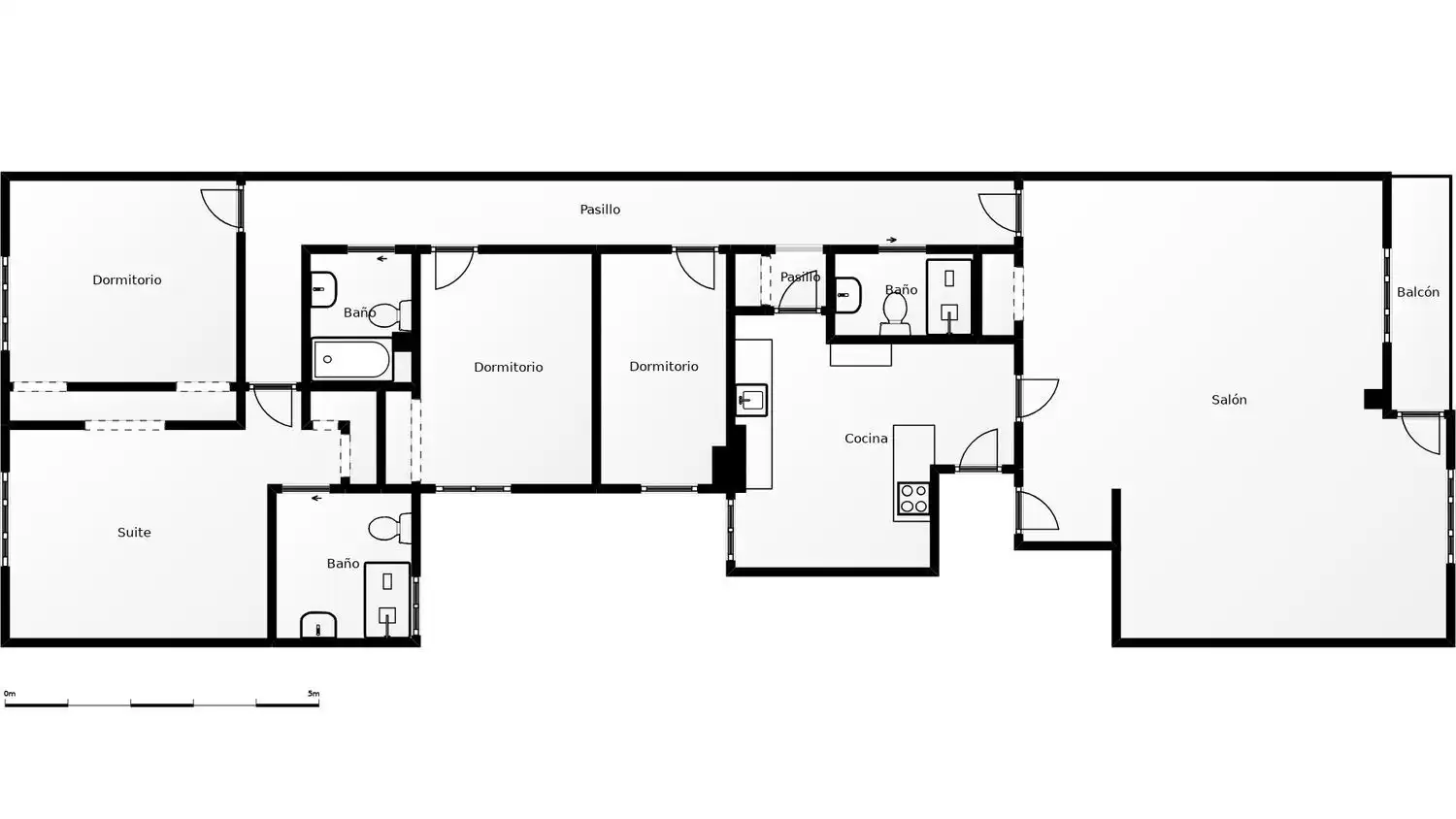 Piso de 140 m² en Zaragoza