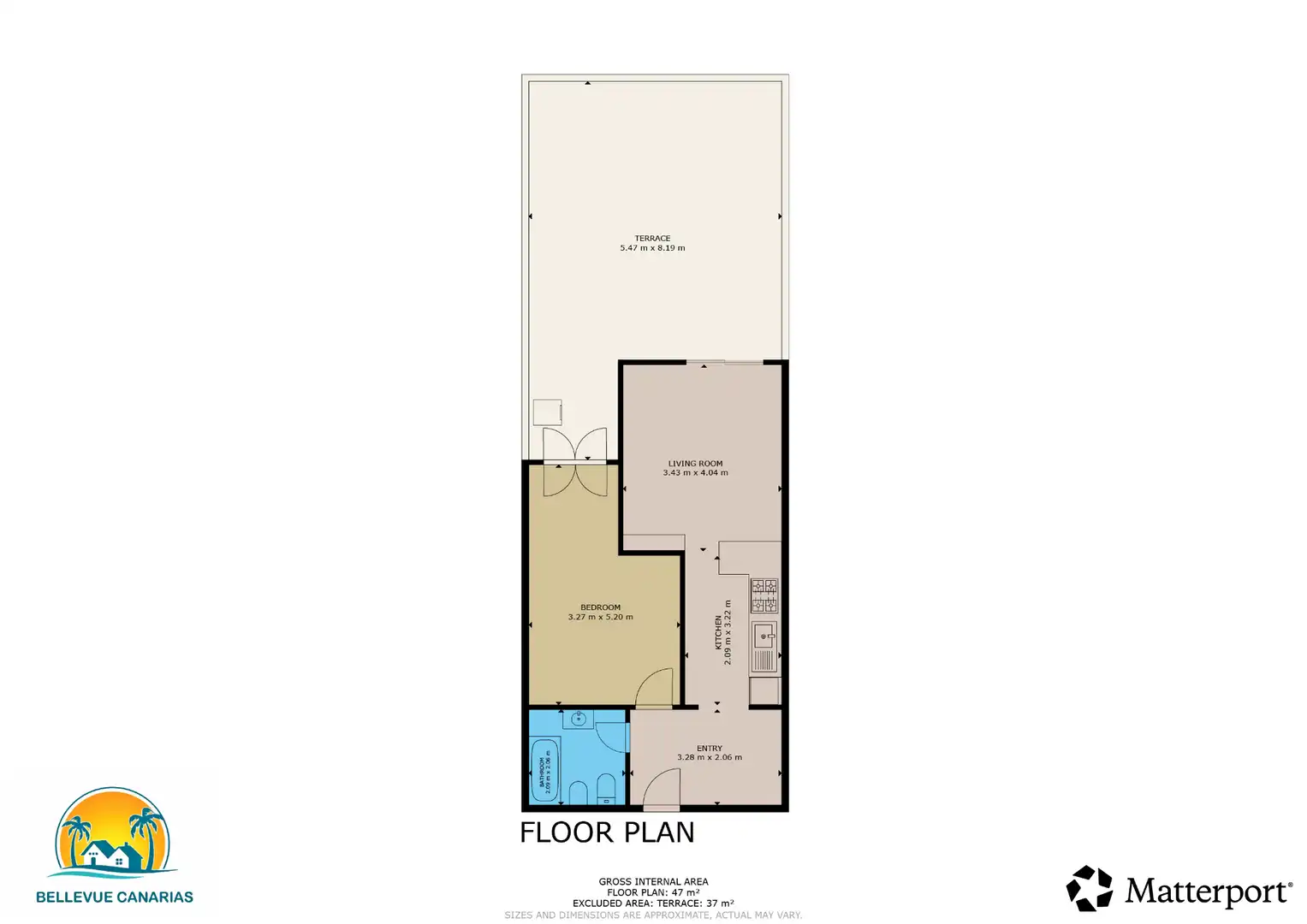 Piso de 84 m² en Pájara