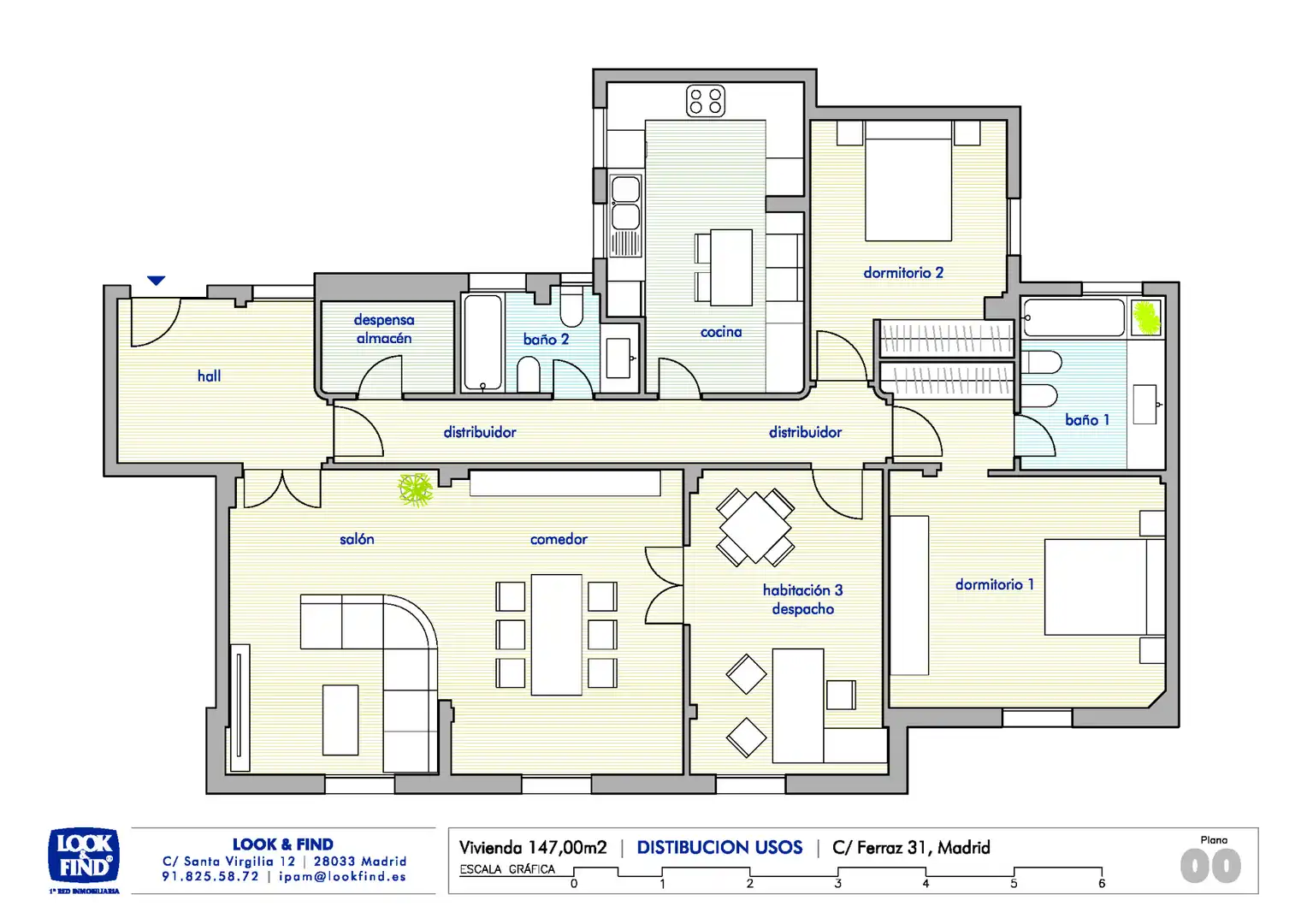 Pis de 147 m² a Madrid