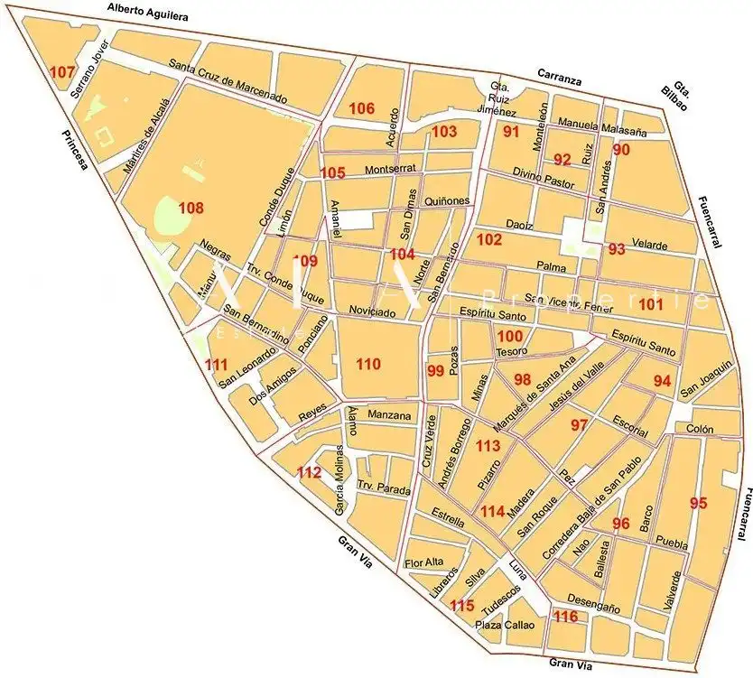Piso de 95 m² en Madrid