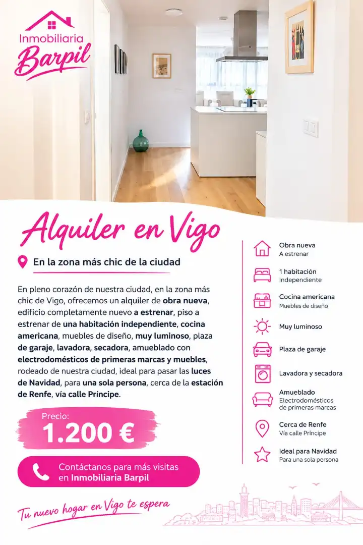 Pis de 55 m² a Vigo