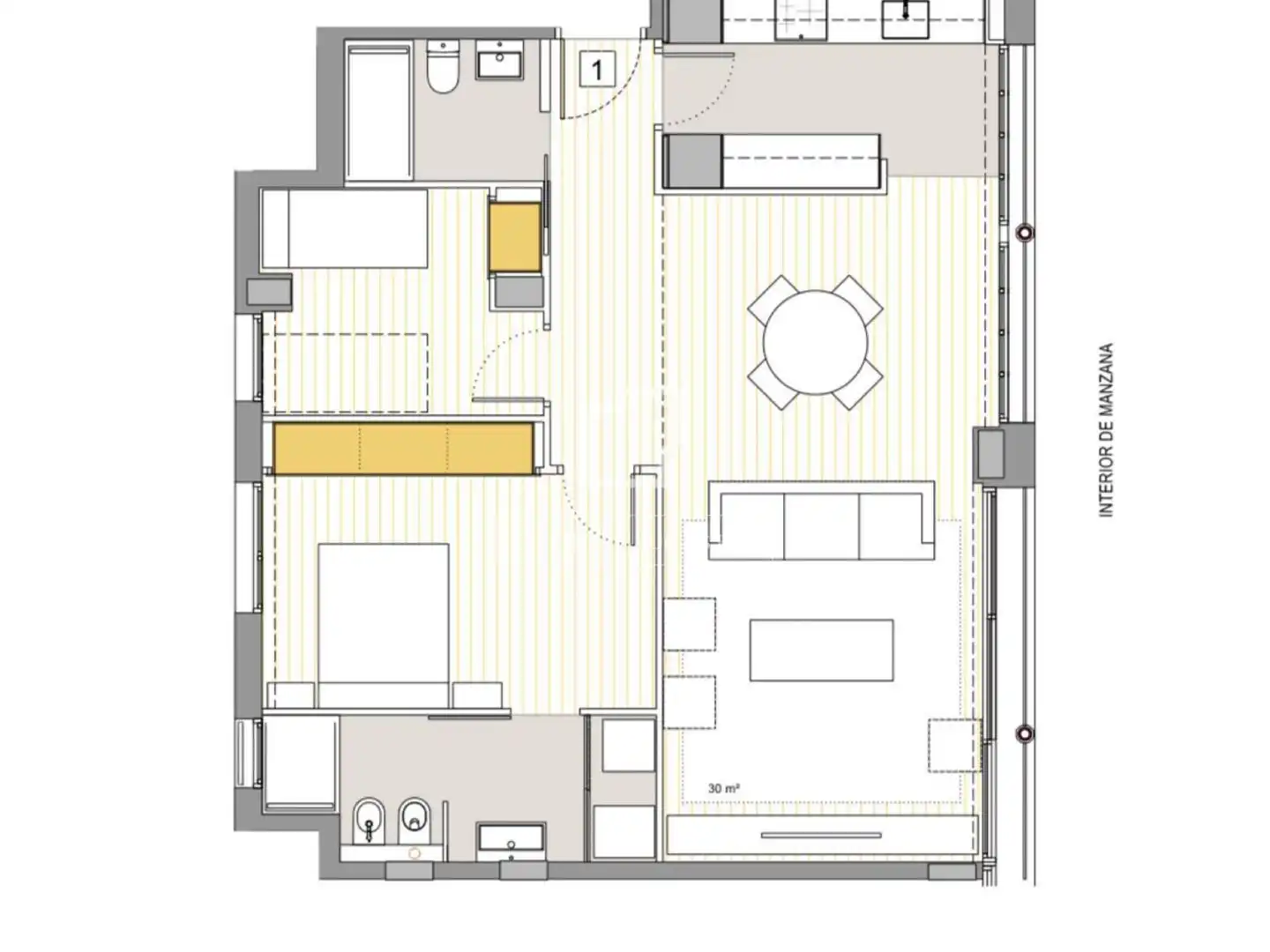 Wohnung 91 m² in Sant Boi de Llobregat