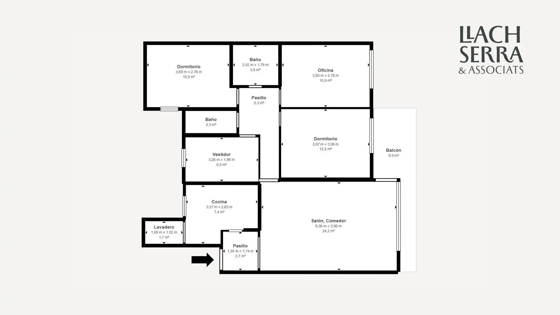 Wohnung 117 m² in Vilafranca del Penedès