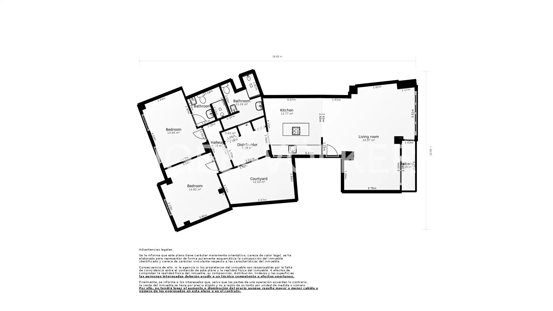 Piso de 132 m² en Valencia