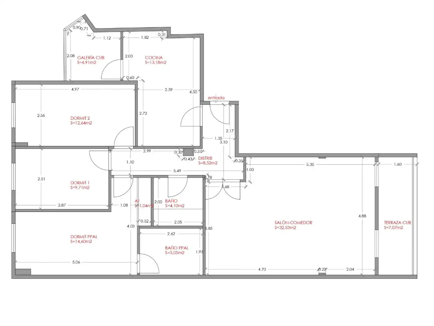 Piso de 126 m² en l'Alcora