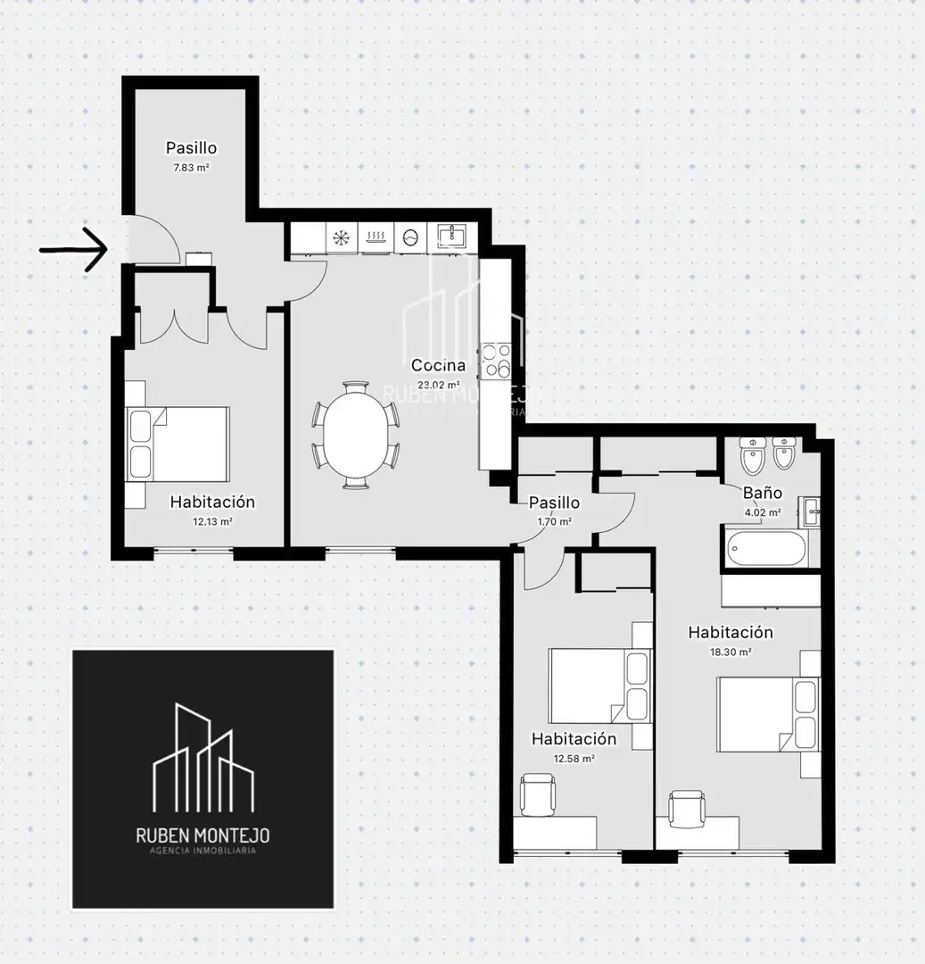 Piso de 115 m² en Salamanca