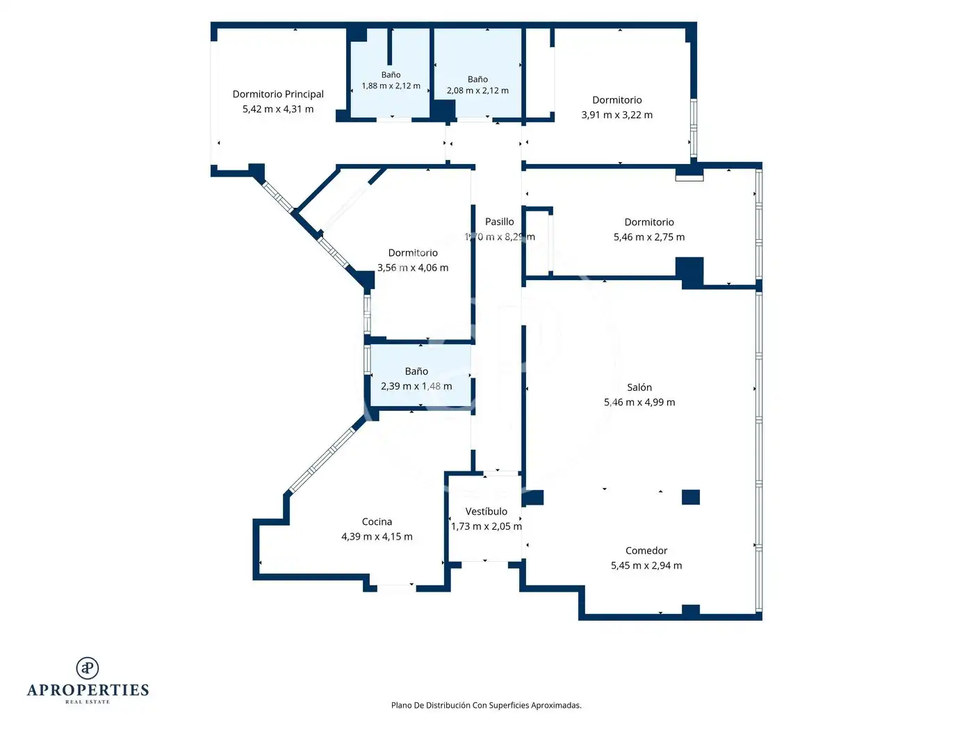 Wohnung 180 m² in Madrid